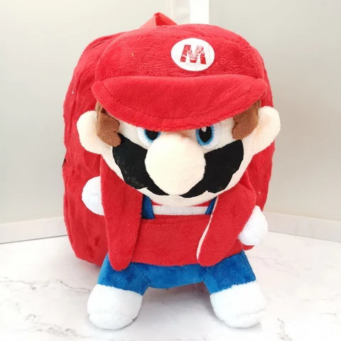 Plush Backpack – Mario 1 – Possum Brush