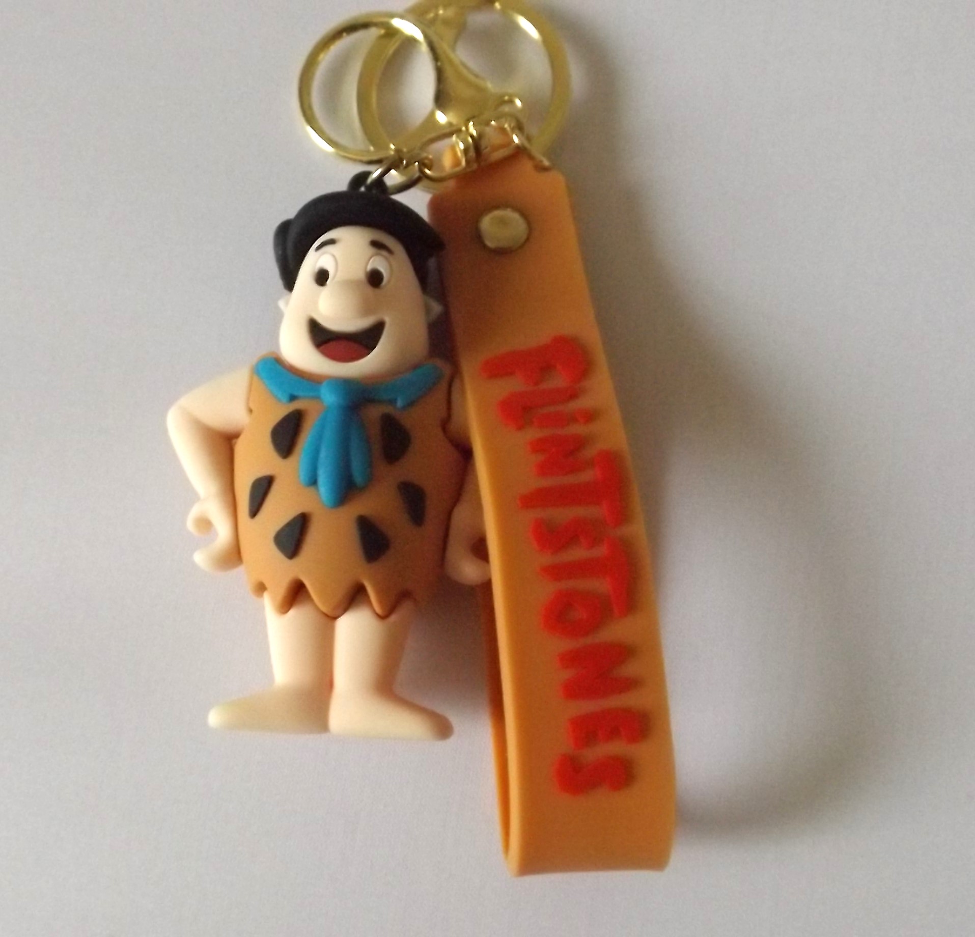 Key Ring Fred Flintstone Possum Brush   Fred Flintstone 